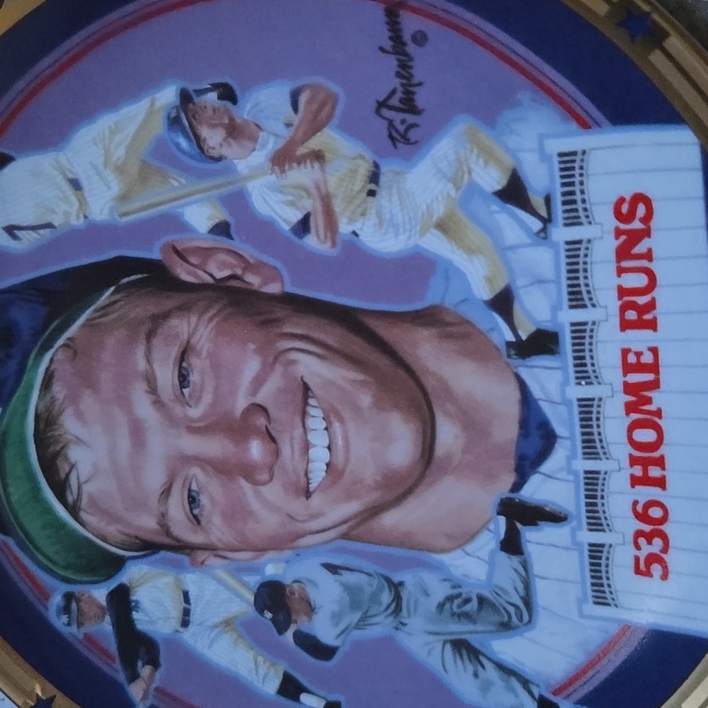Collectable Baseball Plate - Picture 3 of 6